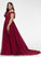 Sweep Annalise A-Line Lace Chiffon Sequins Off-the-Shoulder With Prom Dresses Train