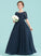 Natalya A-LineScoopNeckFloor-LengthChiffonJuniorBridesmaidDress#148411 Junior Bridesmaid Dresses
