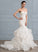 Organza Sweep Dress Tianna Trumpet/Mermaid Wedding Sweetheart Wedding Dresses Lace Train