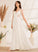 Wedding With Floor-Length Dress A-Line Deborah Wedding Dresses V-neck Ruffle