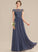 Neckline Fabric Length A-Line ScoopNeck Lace Silhouette Floor-Length Straps Eleanor Sleeveless Floor Length