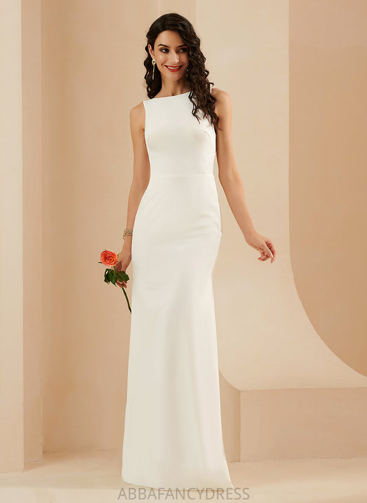 Dress Crepe Floor-Length Trumpet/Mermaid Wedding Stretch Aimee Wedding Dresses