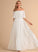 Makenzie With A-Line Chiffon Dress Wedding Front Floor-Length Wedding Dresses Split