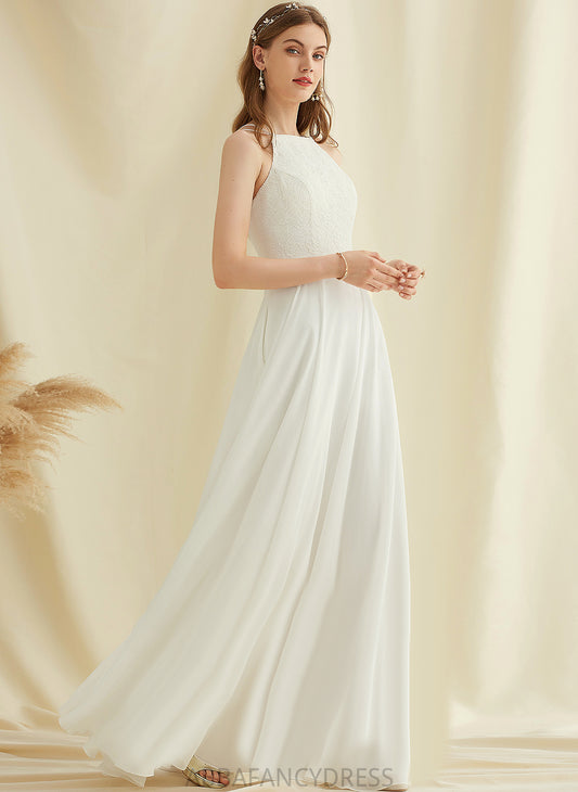 Dress Chiffon Lace Wedding Dresses Floor-Length Wedding A-Line Norma