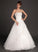 Ball-Gown/Princess Wedding Dresses Lace With Wedding Satin Dress Organza Sweetheart Makenna Floor-Length Ruffle Beading