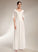 With V-neck Floor-Length Dress Wedding Dresses Wedding Lace Sheath/Column Annabel