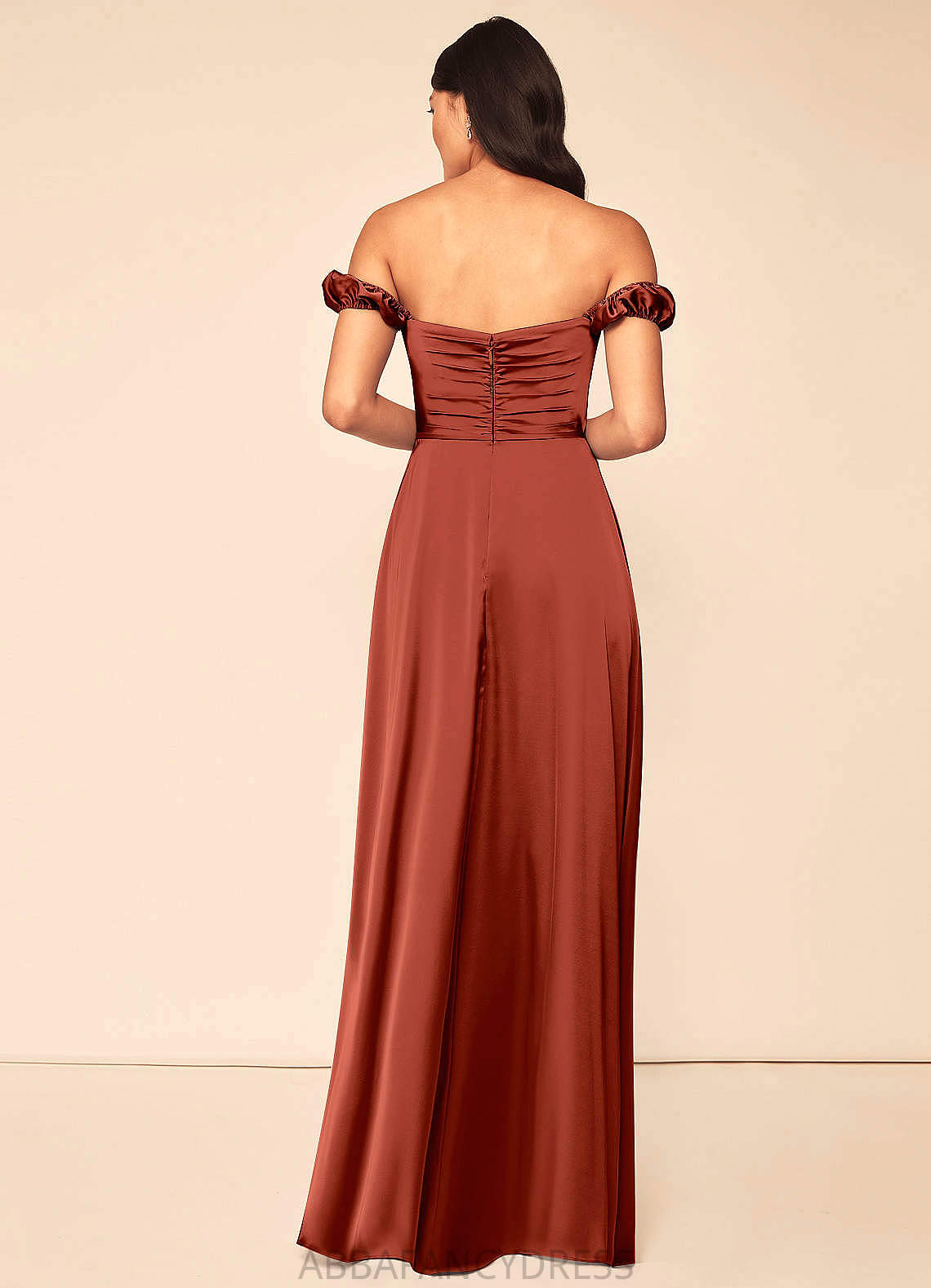 Sloane Sleeveless Floor Length Natural Waist A-Line/Princess Bridesmaid Dresses