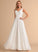 Dress With Ashlee Floor-Length Wedding Chiffon Ruffle A-Line V-neck Wedding Dresses
