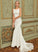 Lace Lace Neck Dress Wedding Dresses Trumpet/Mermaid Court With Train Chiffon Wedding Scoop Mackenzie