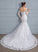 Dress Chapel Trumpet/Mermaid Wedding With Tulle Ariana Beading Wedding Dresses Train Sequins Lace