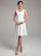 Beading Knee-Length Embellishment Fabric V-neck Ruffle Silhouette Length A-Line Sequins Neckline Jolie