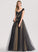 Sweep Sweetheart Cali Tulle Prom Dresses Train Ball-Gown/Princess