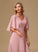 V-neck Lace Length Silhouette Floor-Length Neckline Fabric Embellishment A-Line Eliana V-Neck A-Line/Princess