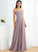 Neckline Fabric Length Silhouette A-Line Embellishment Strapless Floor-Length SplitFront Heidi Natural Waist Sleeveless