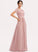 Straps Embellishment Length Lace Fabric Floor-Length A-Line Silhouette Claudia A-Line/Princess Floor Length Scoop
