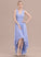 Ruffle Asymmetrical Prom Dresses Tulle With Meredith Ball-Gown/Princess V-neck
