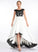 Dress Scoop Asymmetrical Wedding Dresses Wedding Satin Neck Caroline Ball-Gown/Princess