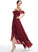 Silhouette Embellishment Fabric A-Line Asymmetrical Ruffle Off-the-Shoulder SplitFront Neckline Length Jenna Floor Length