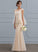 Averi Dress Floor-Length Trumpet/Mermaid Wedding Dresses Wedding Scoop Lace Neck Tulle