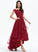 Beading Asymmetrical Peyton Ball-Gown/Princess Prom Dresses Sequins With Tulle Bow(s) Off-the-Shoulder