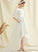 A-Line Pockets With Dress Wedding Asymmetrical Wedding Dresses Scoop Satin Neck Elvira