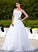 With Chapel Cierra Dress Train Ball-Gown/Princess Satin Wedding Dresses Beading Lace Strapless Organza Wedding