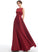 Length Neckline Floor-Length Satin Straps A-Line ScoopNeck Silhouette Fabric Maeve Sleeveless Floor Length