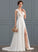 Renee Front Wedding Dress Wedding Dresses Sweep A-Line Split Chiffon V-neck With Train
