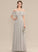 Length Silhouette Fabric Off-the-Shoulder Neckline A-Line Floor-Length Straps Izabelle A-Line/Princess Empire Waist Sleeveless