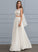 Scoop With A-Line Chiffon Beading Neck Wedding Sequins Wedding Dresses Dress Allisson Floor-Length