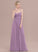 A-Line Floor-Length With Jaylin Sweetheart Chiffon Prom Dresses Ruffle
