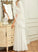 A-Line Neck Floor-Length Chiffon Lace Scoop Lynn Wedding Wedding Dresses Dress