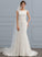 Trumpet/Mermaid Court Stretch Wedding Dress Crepe Alanna Train Wedding Dresses
