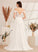 Sweep With V-neck A-Line Train Dress Karlie Beading Sequins Wedding Dresses Wedding