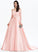 Sweep Satin With Jadyn Prom Dresses Ball-Gown/Princess Train Off-the-Shoulder Bow(s)