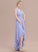 Ruffle Asymmetrical Prom Dresses Tulle With Meredith Ball-Gown/Princess V-neck