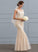 Averi Dress Floor-Length Trumpet/Mermaid Wedding Dresses Wedding Scoop Lace Neck Tulle