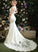 Chapel With Lace Train Wedding Dress Rachael Wedding Dresses Trumpet/Mermaid V-neck