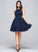 Short/Mini Sequins Bow(s) Neck Beading Pleated With Prom Dresses Caylee A-Line/Princess Scoop