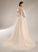 Train Illusion Ball-Gown/Princess With Wedding Dress Wedding Dresses Campbell Chapel Sequins