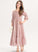 Ruffle Junior Bridesmaid Dresses Square Neckline Paityn With Lace Ankle-Length Chiffon A-Line