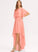 A-Line Fabric Length Silhouette Asymmetrical Neckline ScoopNeck Straps Aracely Spaghetti Staps A-Line/Princess Sleeveless