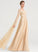 Square Dress Beading Neckline Chiffon A-Line Yasmine With Wedding Dresses Floor-Length Wedding Ruffle