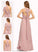 Embellishment Halter Ruffle Neckline V-neck Silhouette Length One-Shoulder Fabric Floor-Length A-Line Amina