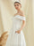 Anna With Pockets Satin A-Line Tea-Length Wedding Dresses Wedding Dress
