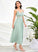 Length Straps Fabric Silhouette Ankle-Length V-neck A-Line Neckline Amelie Floor Length A-Line/Princess Short Sleeves