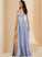 Floor-Length Ball-Gown/Princess Split Satin Pockets Prom Dresses Kailee Front Sweetheart With