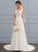 Wedding Dresses Chiffon A-Line Dress Wedding Court V-neck Marin Train