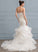 Lace Sweep Dress Kayden Organza Sweetheart Wedding Dresses Train Trumpet/Mermaid Wedding