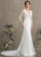 Kayden Chapel Train Trumpet/Mermaid Beading With Dress Chiffon V-neck Sequins Wedding Dresses Wedding